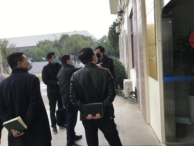 無錫市工信局副局長左保春一行走訪督導復工復產(圖1) 無錫市工信局副局長左保春一行走訪督導復工復產(圖1)